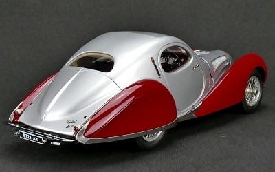TALBOT LAGO COUP T150 C-SS FIGONI & FALASCHI TEARDROP 1937 - 1939 SILVER / RED LIMITED EDITION 1500 PCS. - Photo 1