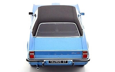 FORD TAUNUS GT 1971 BLUE METALLIC / VINYL - Photo 4