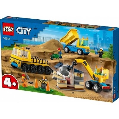 LEGO CITY 60391 VOZIDLA ZE STAVBY A DEMOLIN KOULE - Photo 7