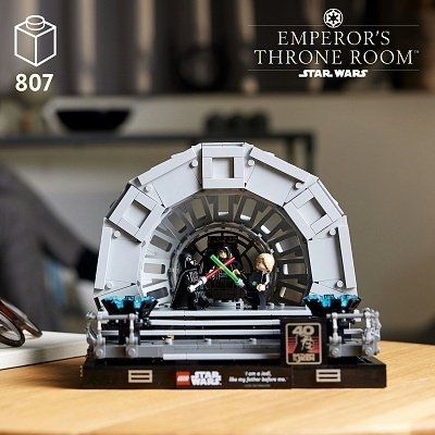 LEGO STAR WARS 75352 EMPERORS THRONE ROOM  - Photo 4