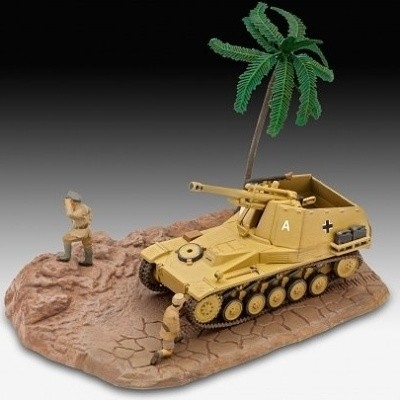 REVELL 03334 SD. KFZ. 124 WESPE FIRST DIORAMA - Photo 1