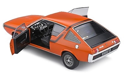 RENAULT 17 TS 1973 ORANGE 331 / BLACK STRIPES - Photo 5