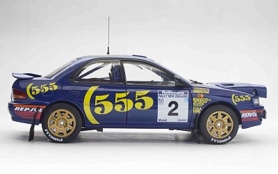 Subaru Impreza 555  #2 McRae Colin  Ringer Derek Winner Rally of New Zealand 1994 - Photo 5