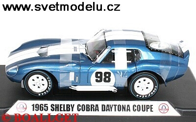 SHELBY COBRA DAYTONA COUPE 1965 BLUE - Photo 1
