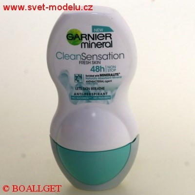 Garnier Clean Sensation fresh Skin 50 ml - 48 hod antiperspirant
