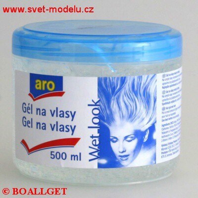 Vlasov gel 500 ml - mokr vzhled
