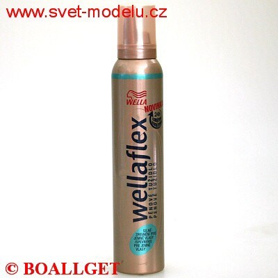 Wellaflex pnov tuidlo 200 ml - siln zpevnn pro jemn vlasy