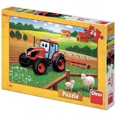 Puzzle Dino Traktor Zetor orba 24 dlk