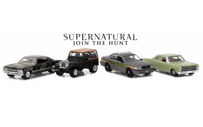 4 CARS HOLLYWOOD FILM REELS SERIES SUPERNATURAL JOIN THE HUNT LOVCI DCH 