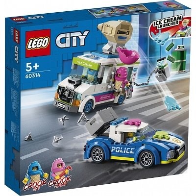 LEGO CITY 60314 POLICEJN HONIKA SE ZMRZLINSKM VOZEM