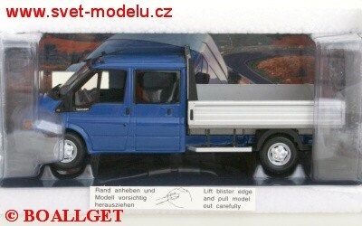 FORD TRANSIT PICKUP DOUBLE CAB BLUE