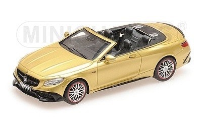 BRABUS 850 MERCEDES-AMG S 63 S-CLASS CABRIOLET 2016 GOLD