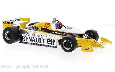 RENAULT RS10 #15 J. P. JABOUILLE GP FRANCE 1979