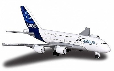 LETADLO MAJORETTE AIRBUS A380-800