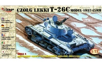 LEHK TANK T-26C MODEL 1937 45mm