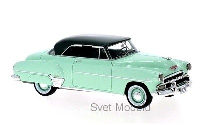 CHEVROLET STYLELINE DELUXE COUPE 1952 GREEN