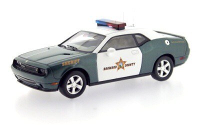 DODGE CHALLENGER SRT8 BROWARD COUNTY SHERIFF 2009