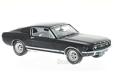 FORD MUSTANG GT FASTBACK 1967 BLACK