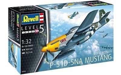 REVELL 03944 P-51D-5NA MUSTANG EARLY VERSION