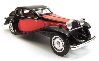 BUGATTI T50 1933 RED/BLACK