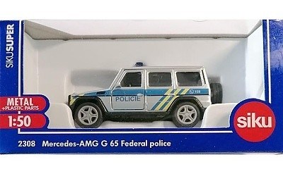 SIKU 2308 MERCEDES AMG G 65 POLICIE ESK REPUBLIKY 