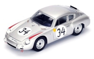 Porsche 356B Abarth #34 E. Barth/H. Herrmann 7th Le Mans 1962