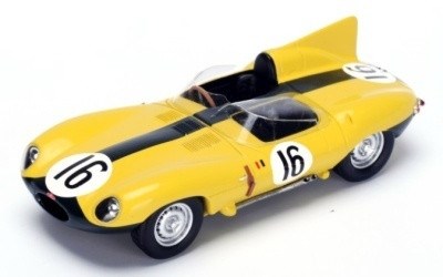 Jaguar D #16 P. Frere/F. Rousselle 4th Le Mans 1957 