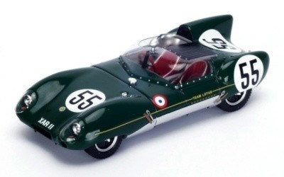 Lotus XI #55 C. Allison/K. Hall 14th Le Mans 1957