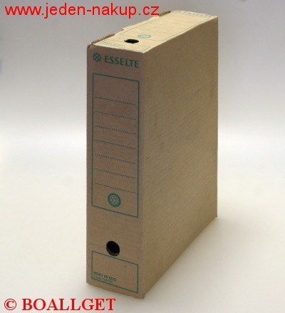 Archivn krabice  75 mm hbet