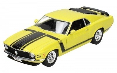 FORD MUSTANG BOSS 302 1970 YELLOW