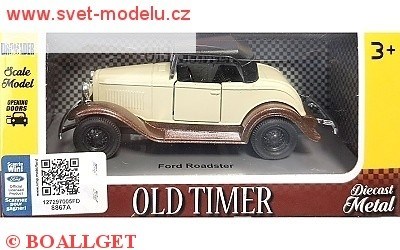 FORD ROADSTER CLOSED BEIGE