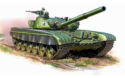 sOVTSK STEDN TANK T-72B