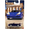 AUTKO MATCHBOX HPC63 GERMANY PORSCHE 911 CARRERA CABRIO BLUE
