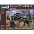 REVELL 02531 GERMAN 7,5 cm PAK 40 SOLDIERS