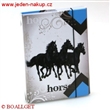 KOLN DESKY BOX A4 s gumikou Horses