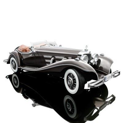 Model auta BAUER v měřítku 1:12 MERCEDES-BENZ 500 K SPECIAL ROADSTER 1934 LIMITED EDITION 2000PCS.