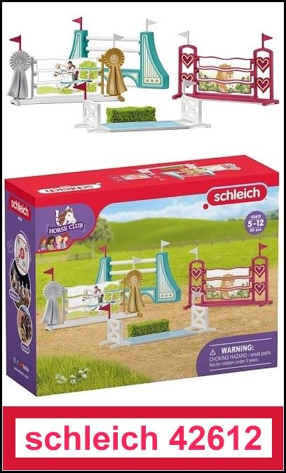 Schleich 42612 Doplňky pro koňskou překážkovou dráhu
