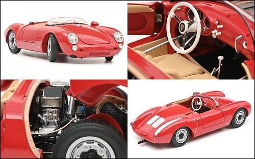 SCHUCO 450032900 PORSCHE 550A SPYDER RED