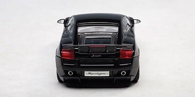 LAMBORGHINI GALLARDO SUPERLEGGERA METALLIC BLACK - Photo 4