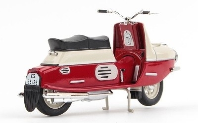 SKŮTR ČZ 175/501 1958 RED / GREY - Photo 1