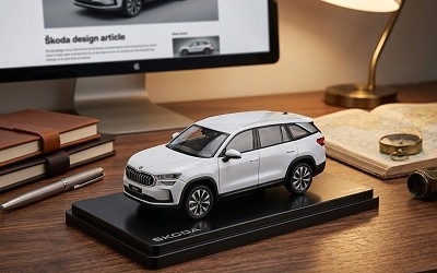 ŠKODA KODIAQ II 2023 bílá Moon metalíza - Photo 2 ŠKODA KODIAQ II 2023 bílá Moon metalíza - Photo 2