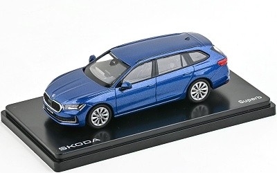 ŠKODA SUPERB IV COMBI 2023 MODRÁ COBALT METALÍZA - Photo 2