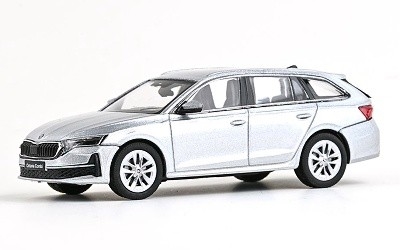 ŠKODA OCTAVIA IV COMBI 2024 stříbrná Brilliant metalíza - Photo 3