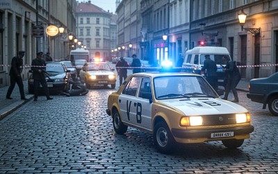 ŠKODA 120L 1984 Veřejná Bezpečnost - Photo 1