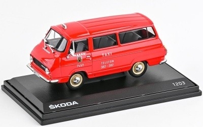 ŠKODA 1203 1974 TAXI RED - Photo 2