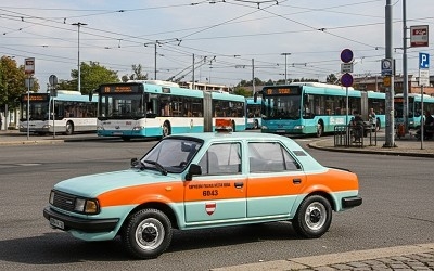 ŠKODA 120L 1984 Dopravní podnik města Brna - Photo 1