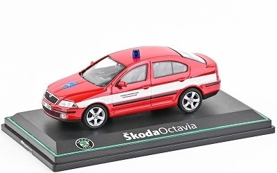 ŠKODA OCTAVIA II 2004 HASIČSKÝ ZÁCHRANNÝ SBOR LETIŠTĚ KARLOVY VARY - Photo 2