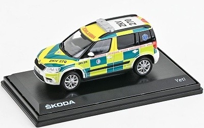 ŠKODA YETI FACELIFT 2013 ZDRAVOTNICKÁ ZÁCHRANNÁ SLUŽBA KARLOVARSKÉHO KRAJE 270 - Photo 2