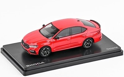 ŠKODA OCTAVIA IV RS 2020 ČERVENÁ RALLY - Photo 2