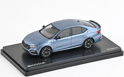 ŠKODA OCTAVIA IV RS 2020 ŠEDÁ SATIN METALÍZA - Photo 2